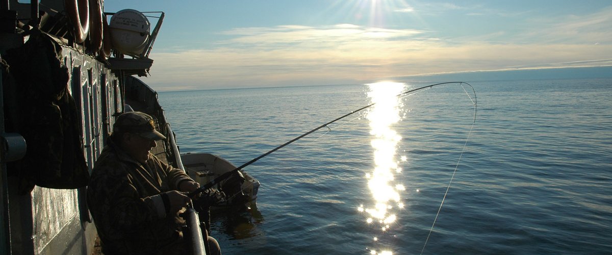 Морская рыбалка в Охотском море. Магадан
